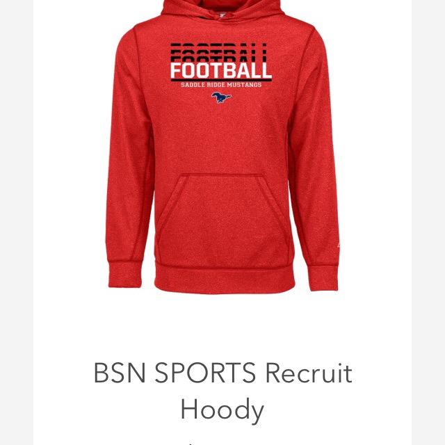 bsn sports recruit hoody