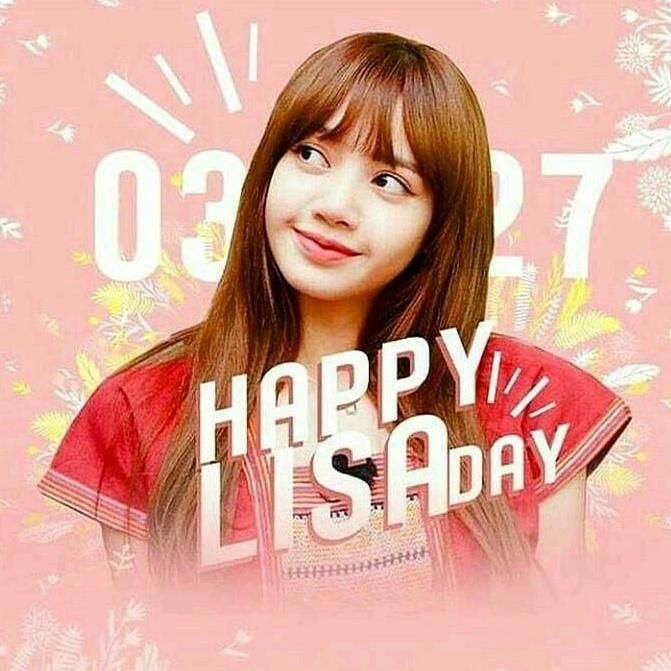 Lisa happy. Lalisa money обложка. Happy Birthday Lisa BLACKPINK.