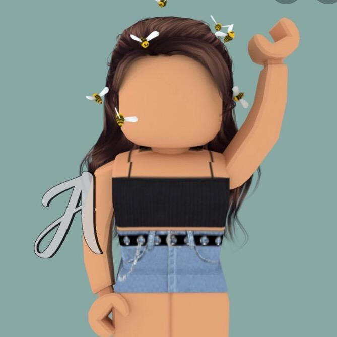 Brown Hair Roblox Girl Profile Pictures