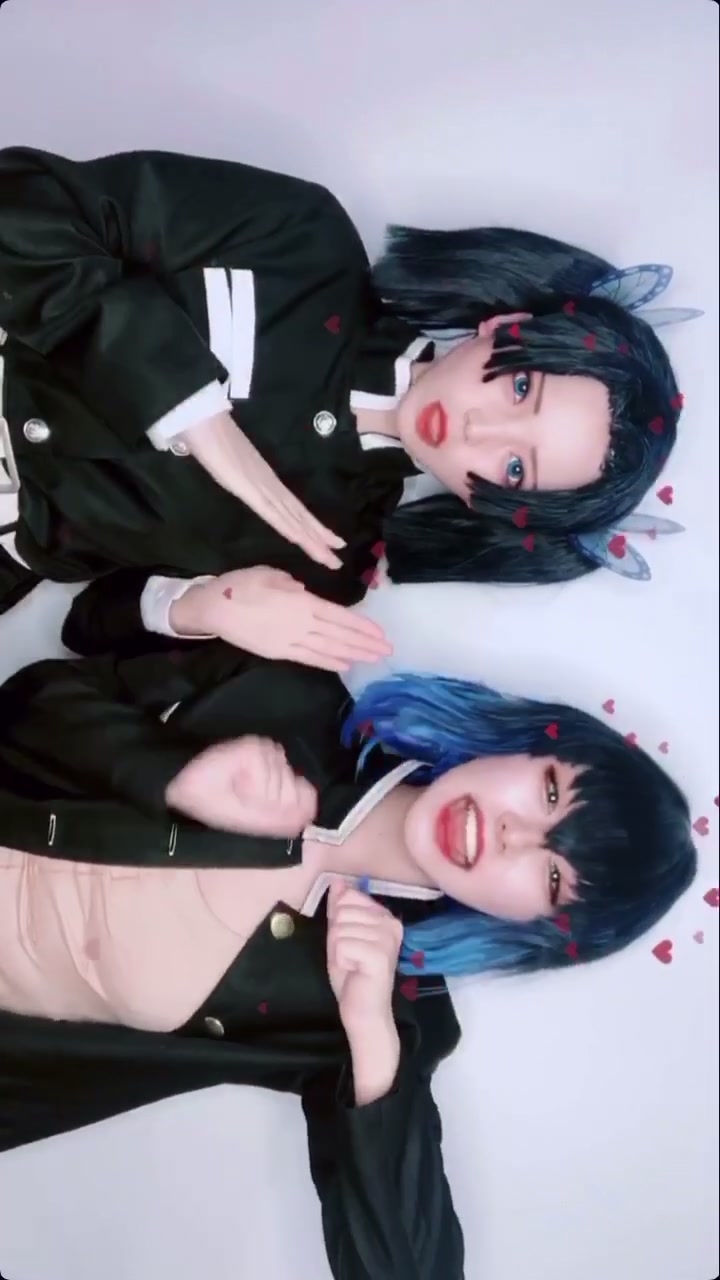 Cp 隊服ボタン金 ちゃこもなかの方も是非見てね 嘴平伊之助 ちょこもなか 神崎アオイ 伊アオ 鬼滅の刃 Demonslayer コスプレ Cosplay ウインクハート Pu Pu Tic في Tiktok Exolyt