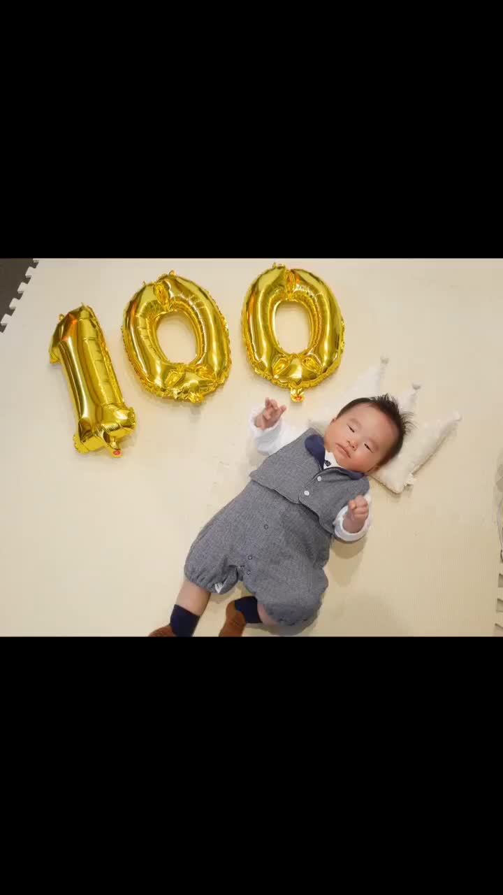 生後100日 Tiktok Hashtag