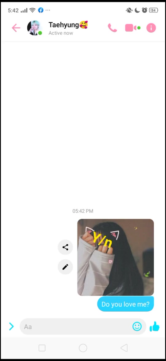 Exomys 지야 Aishi Tiktok Profile