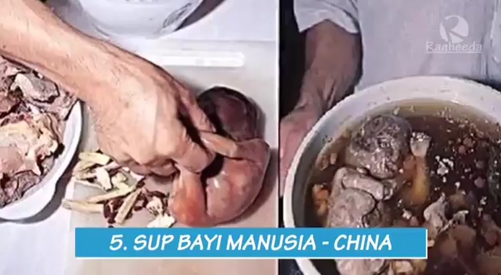 Sup janin manusia di cina