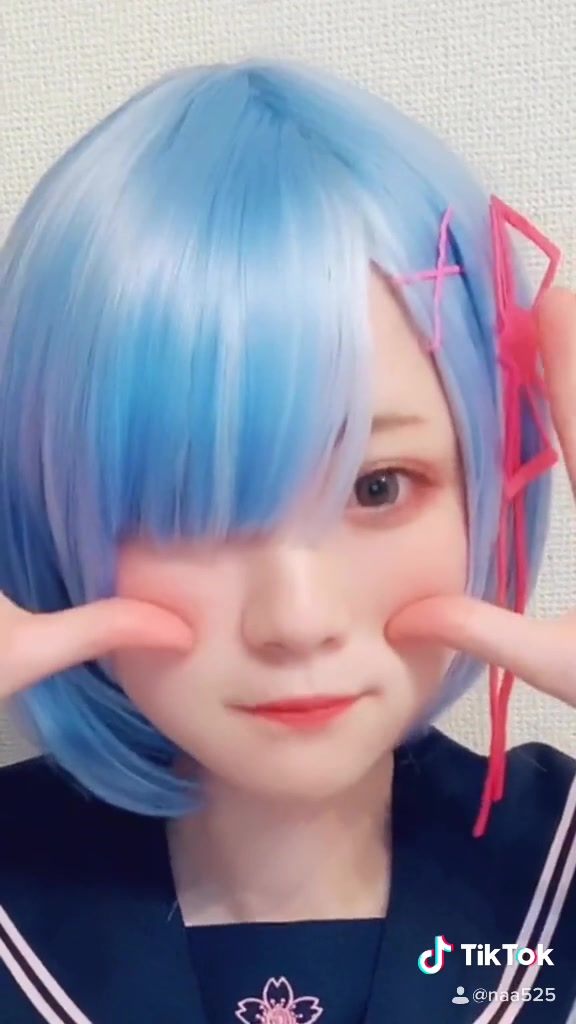 reゼロから始める異世界生活 リゼロ レム コスプレ コスプレイヤー @_naa525 - Tiktok video